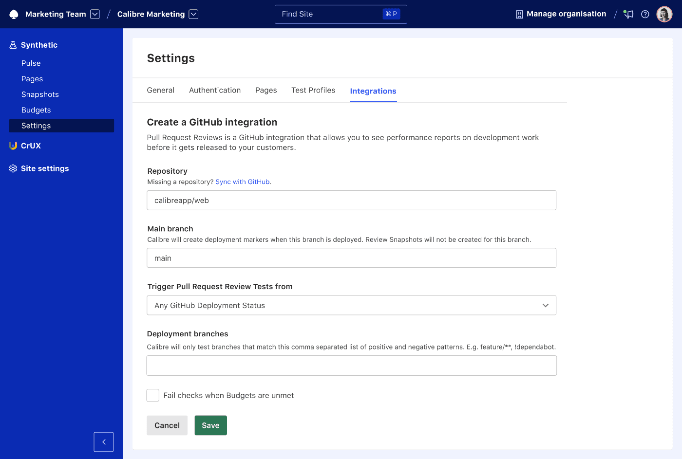 Connecting Calibre to a selected repository