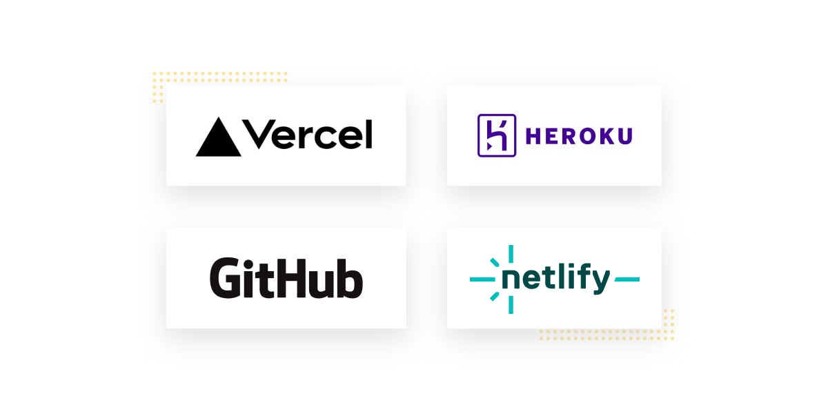 Pull Request Reviews work with popular deployment methods, such as Vercel, Netlify, Heroku or GitHub deployment statuses.
