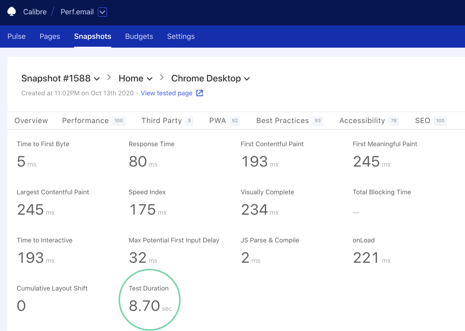 See how long your tests take to run