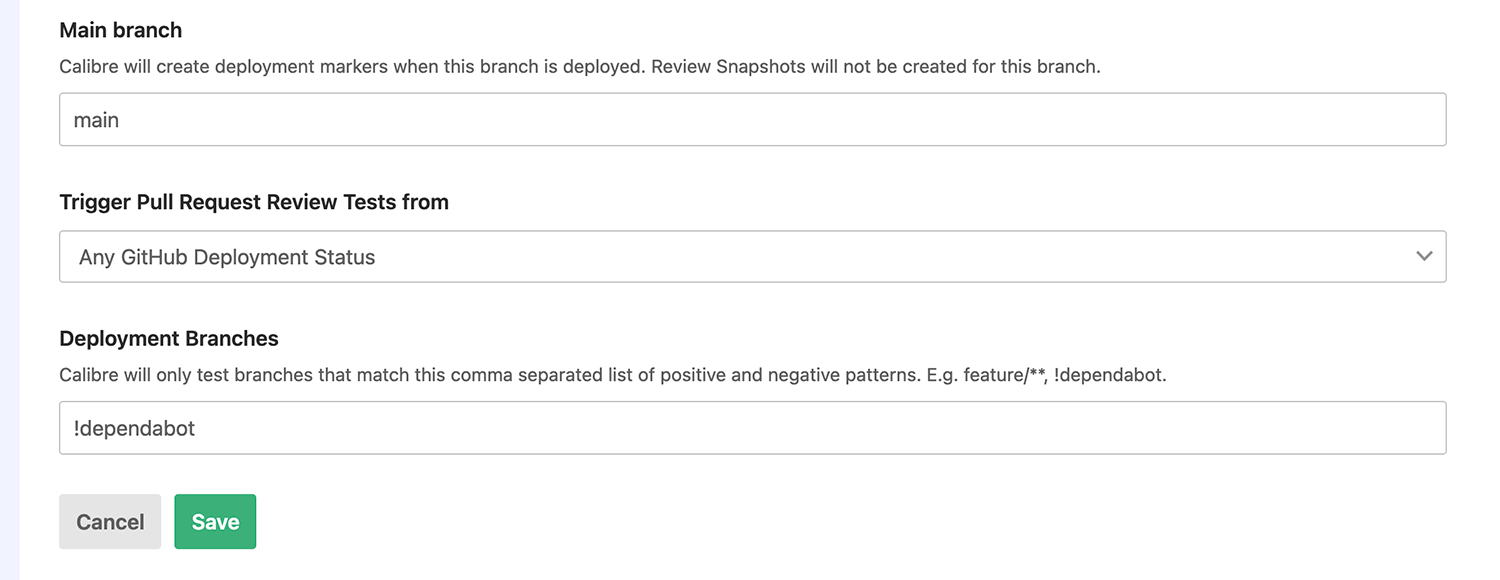 Ignoring dependabot branches in Pull Request Reviews