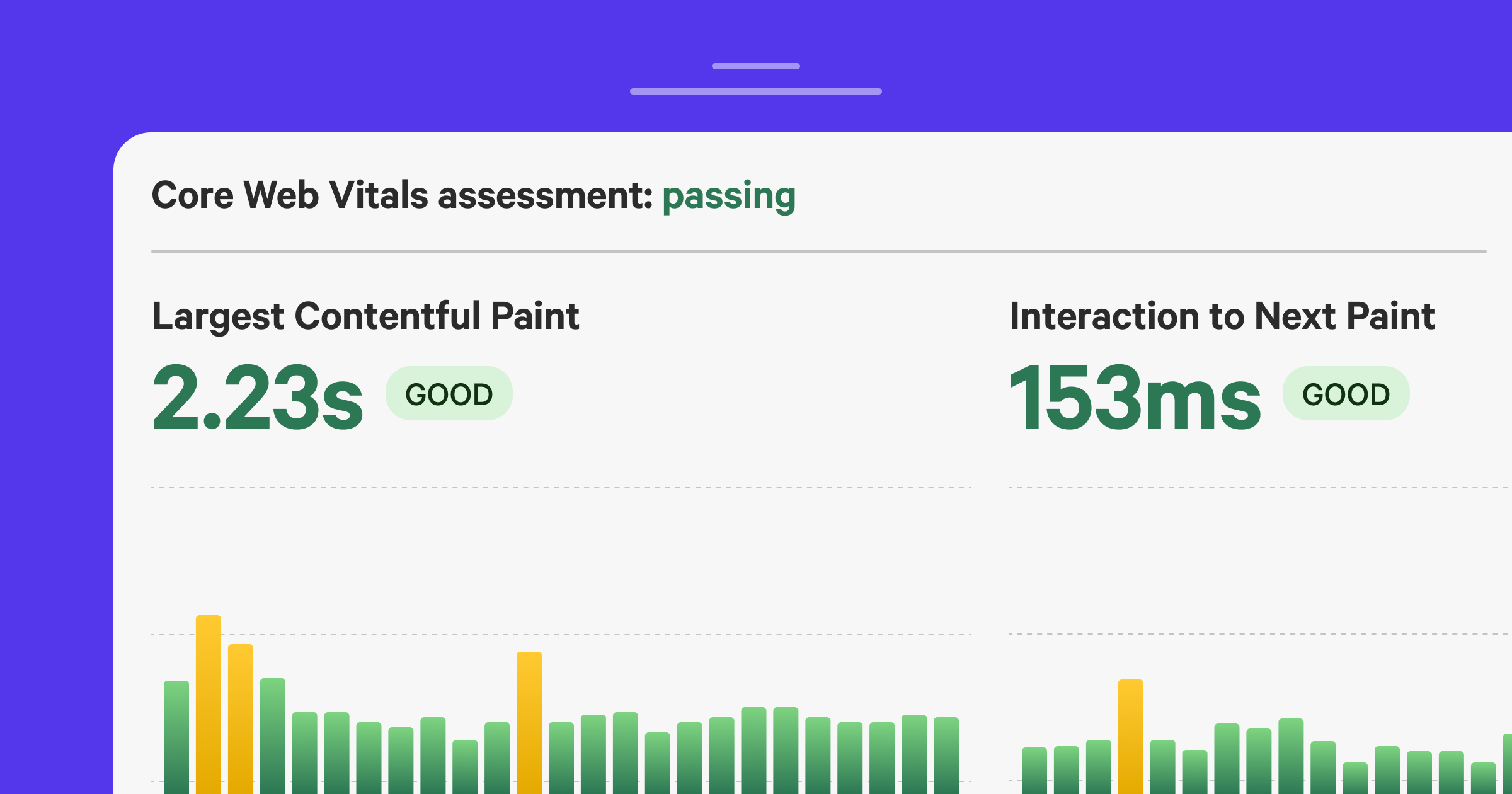 Track real user Core Web Vitals data with CrUX Dashboard